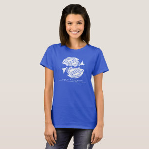 Double Fish, Mimbres Pottery Design T-Shirt
