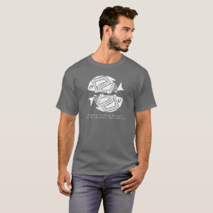 Double Fish, Mimbres Pottery Design T-Shirt