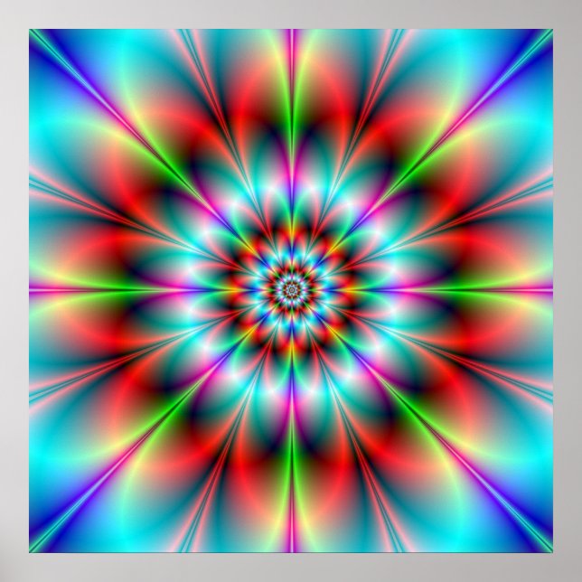 Double Flower Poster (Front)