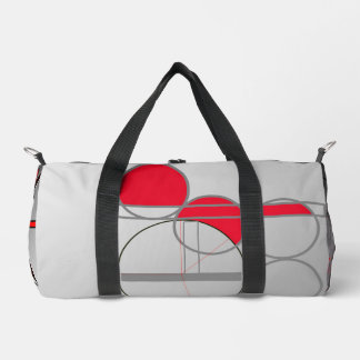 double-graphic sport bag