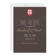Double Happiness Chinese Wedding - Save the Date