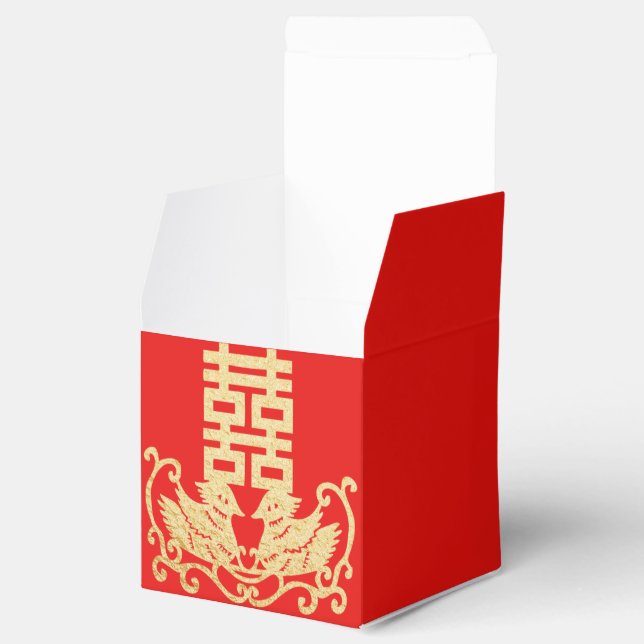 Double Happiness Favour Box (Opened)