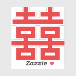 Double Happiness sticker