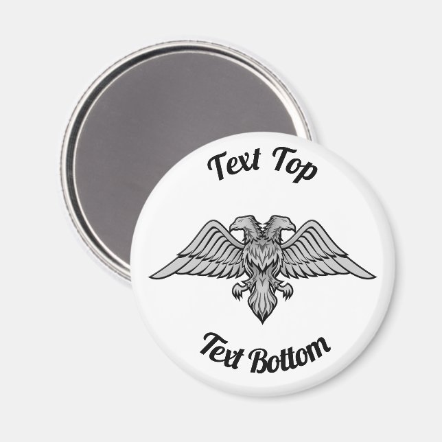 Double Headed Eagle Magnet (Front/Back)
