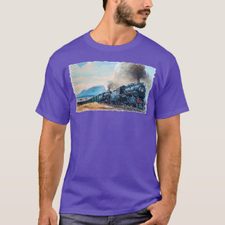 Double Heading Steam Locomotive T-Shirt