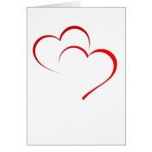 Double Heart Card