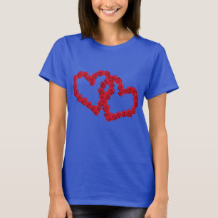 Double heart ,girlfriend Valentine's day T-Shirt
