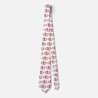 Double Heart Valentine's Day Gift Tie