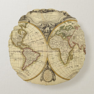 Double Hemisphere Round Cushion