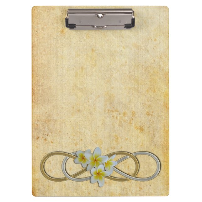 Double Infinity BiColor Frangipani Clipboard (Front)