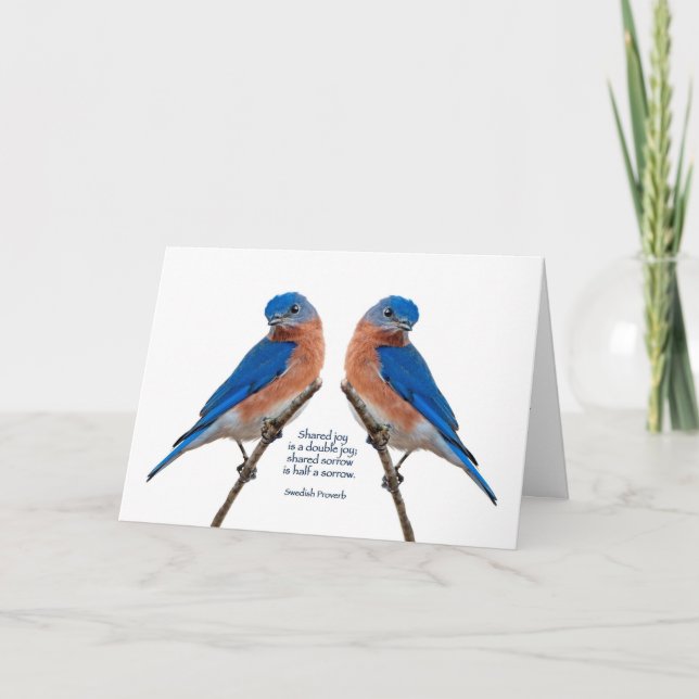 Double Joy Thank You Card (Front)