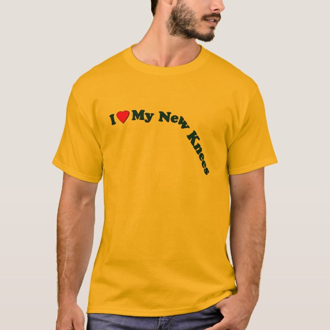 Double Knee Replacement Gifts | Get Well T-Shirt (Front)