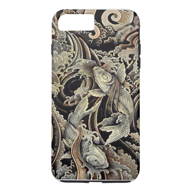 Double Koi Case-Mate iPhone Case (Back)
