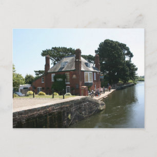 Double Locks Inn, Exeter, Devon, UK Postcard