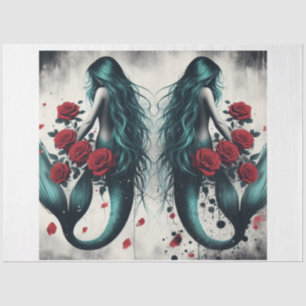 Double Mermaids Tissue Paper
