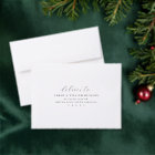 Double Monogram & Script Back