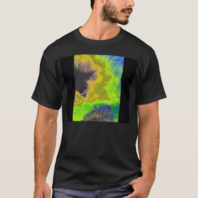 Double Negative Clouds&Treetops by KLM T-Shirt (Front)