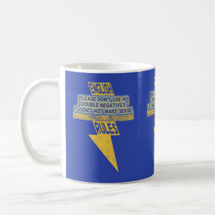 Double negative English language literacy Coffee Mug