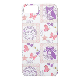Double Owls and Butterflies iPhone / iPad case