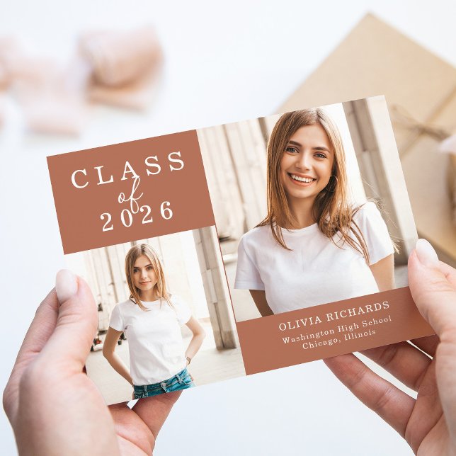 Double Photo | Class of 2025 Graduation Announcement (Creator Uploaded)
