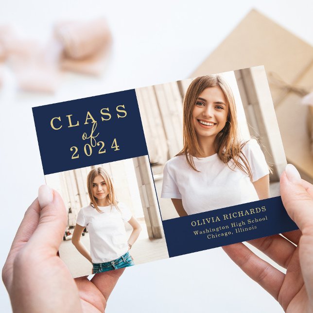 Double Photo | Graduation Announcement (Creator Uploaded)