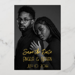 Double Photo Save the Dates with