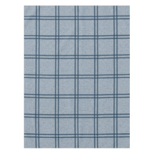 Double Plaid Pattern Tablecloth