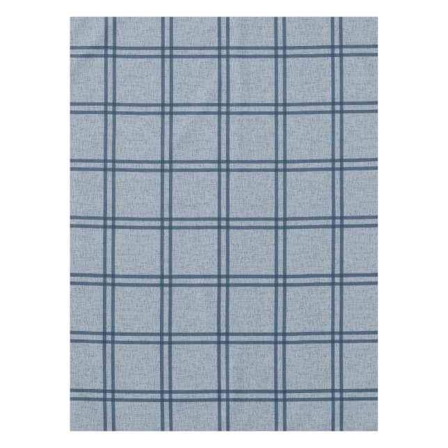 Double Plaid Pattern Tablecloth (Front)