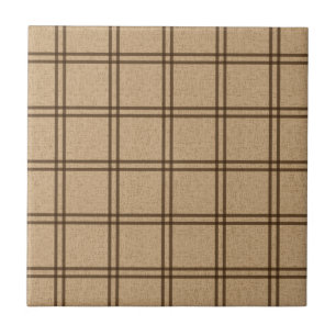 Double Plaid Pattern Tile