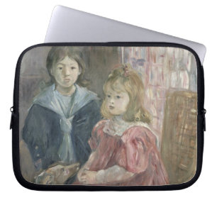 Double portrait of Charley and Jeannie Thomas, chi Laptop Sleeve