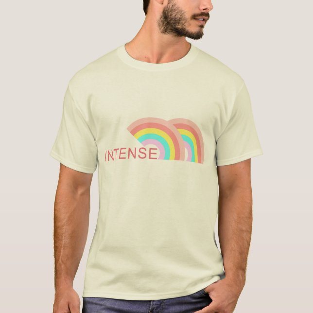 Double Rainbow Intense Unisex T-Shirt (Front)
