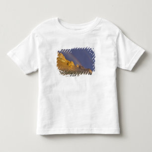 Double rainbow over a rock formation near Smith Toddler T-Shirt