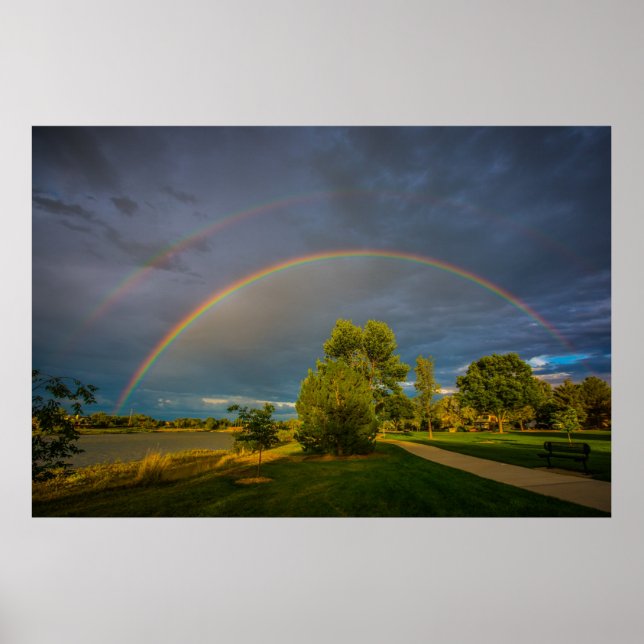 Double Rainbow Poster (Front)