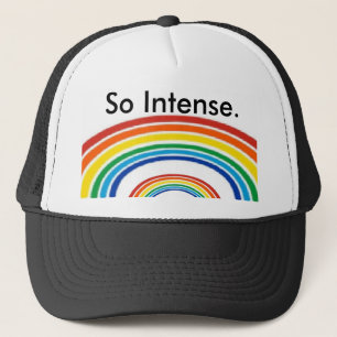 Double Rainbowall the WAY! Trucker Hat
