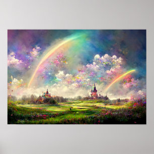 Double Rainbows Promised Land Poster
