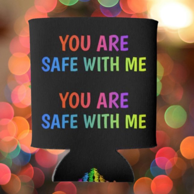 Double Safe Pride Can Cooler (Creator Uploaded)