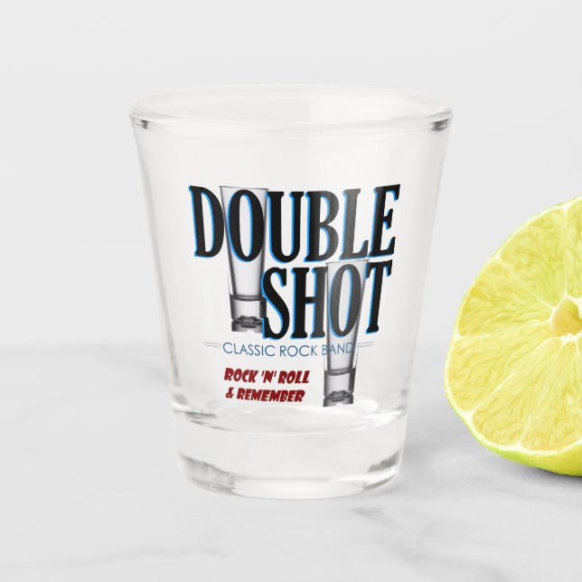 Double Shot Shot glass (Front)