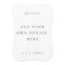 DOUBLE SIDE 5x7 inch Wedding Program/Menus