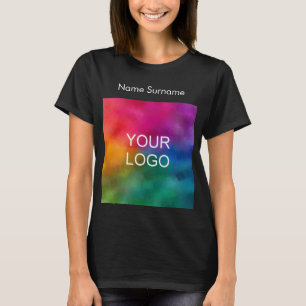 Double Sided Company Business Logo Women's T-Shirt