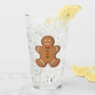 Double Sided Custom Gingerbread Glass