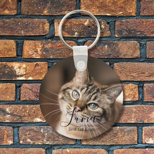 Double Sided Custom Pet Photo Keychain