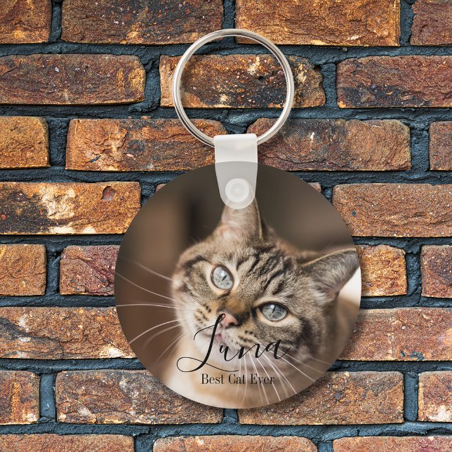 Double Sided Custom Pet Photo Keychain (Creator Uploaded)