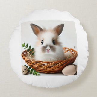 Double-Sided Cute Bunny Pillow