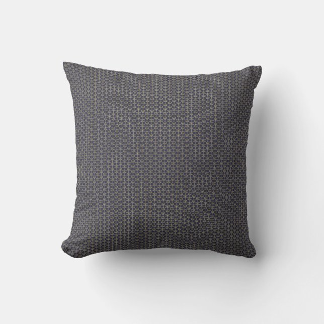 Double Sided Gold Peace Pillow (Front)
