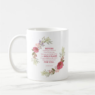 Double-Sided Jeremiah 1:5 Coffee Mug