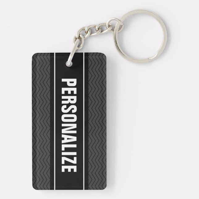 Double sided keychain | Personalise two sides (Back)