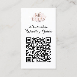 Double Sided Logo QR Code  Business Card