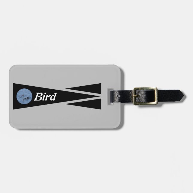 Double sided luggage tag (Front Horizontal)