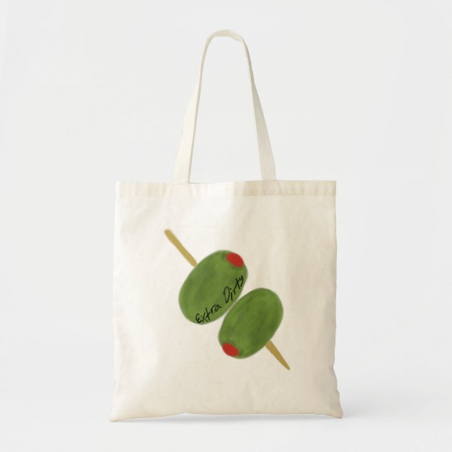 Double-Sided Martini Tote Bag (Front)