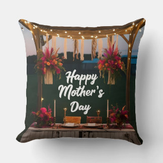 Double-Sided Mother's Day Pillow Design Concept